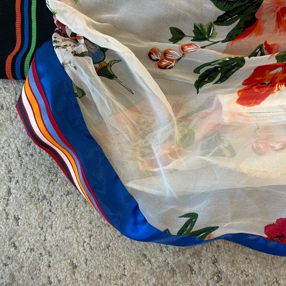 Sportmax Max Mara sz EVC 8 vintage sheer dress with black mini lined interior - Picture 15 of 16